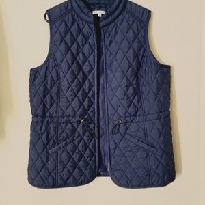 NorthStyle Women's Navy Ski Snow  Puffer Vest Gorpcore Cabin Camping Preppy 1X‎